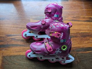 Patines infantiles Oxelo Play 5 Morado