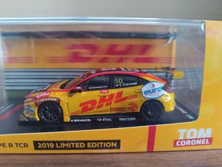 Miniatura Honda Civic TCR 2019 DHL 1:43