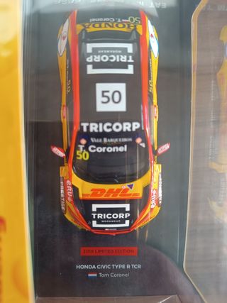 Miniatura Honda Civic TCR 2019 DHL 1:43