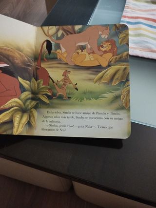 El Rey León Disney Libro Infantil