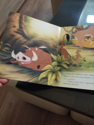 El Rey León Disney Libro Infantil