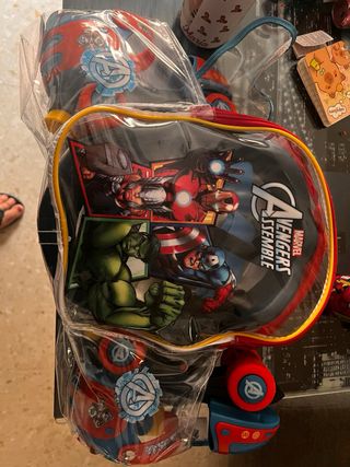 Patines Infantiles 4 Ruedas Avengers