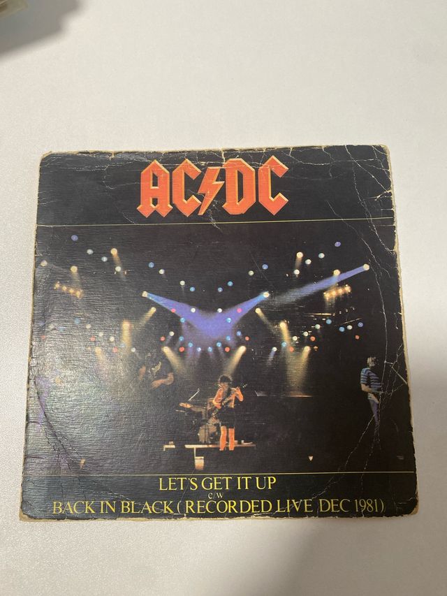 Vinilo AC/DC Let's Get It Up / Back in Black