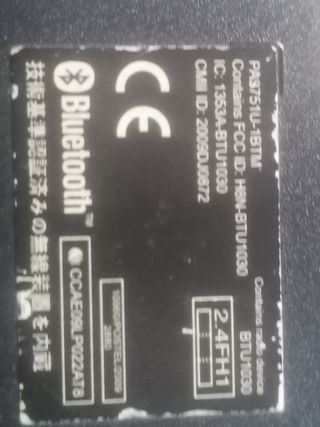 Ordenador portátil Toshiba negro
