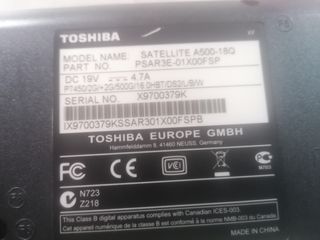 Ordenador portátil Toshiba negro