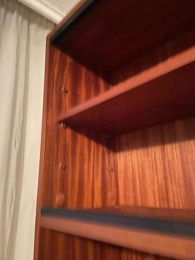 Estantería modular años 70 con mesa