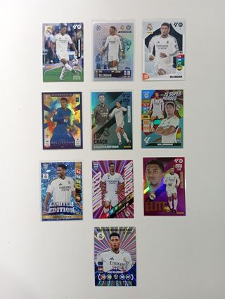 Lote cromos Bellingham Real Madrid