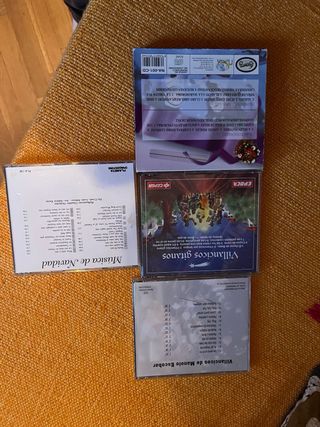 7 CDs Villancicos y Canciones de Navidad.