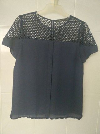 Blusa Zara Basic Talla M