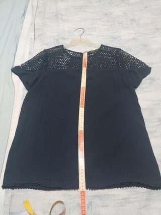 Blusa Zara Basic Talla M