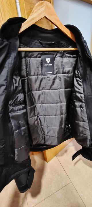 Chaqueta Moto Revit Negra L