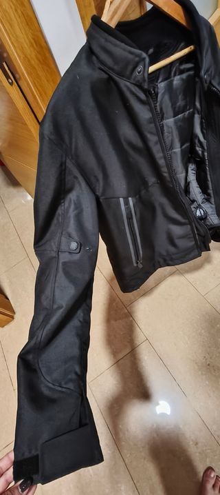 Chaqueta Moto Revit Negra L