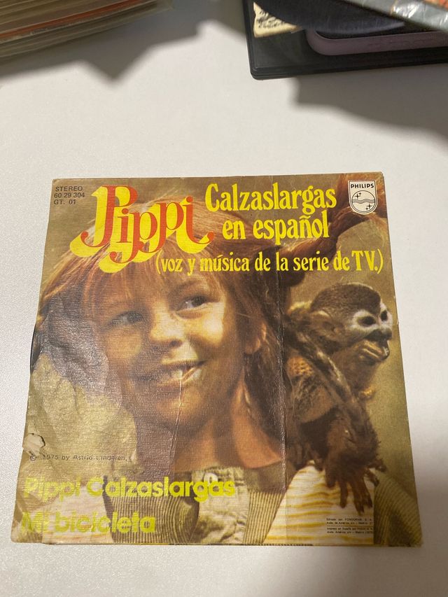 Vinilo Pippi Calzaslargas - Canciones Infantiles