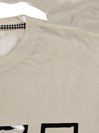 Camiseta Bershka blanca talla XL