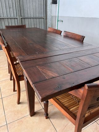 Mesa Roble Macizo