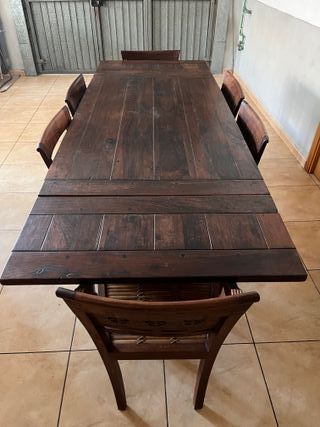 Mesa Roble Macizo