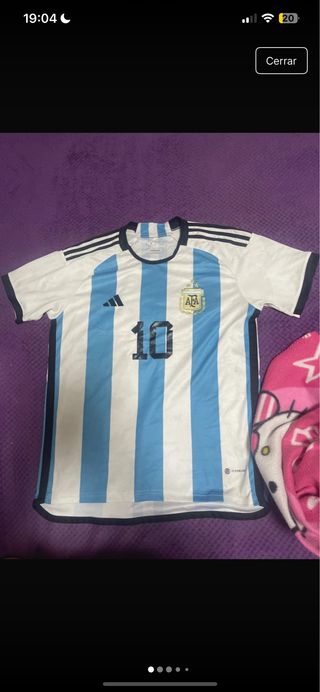 Camiseta Argentina Messi 10 Adidas