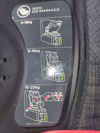 Silla coche Isofix Joie Grupo 0+/1/2