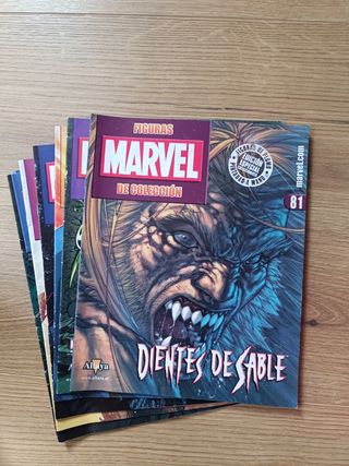 39 revistas Marvel "Figuras de colección" comics