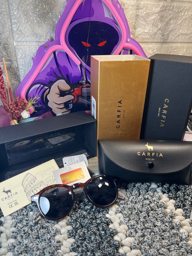 Gafas de sol mujer CARFIA doradas