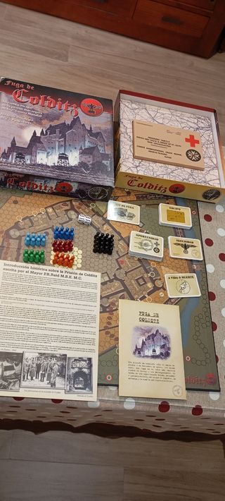 Juego de mesa Fuga de Colditg.