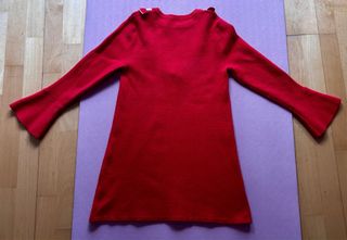 Vestido rojo niña T. L (12-14 años)