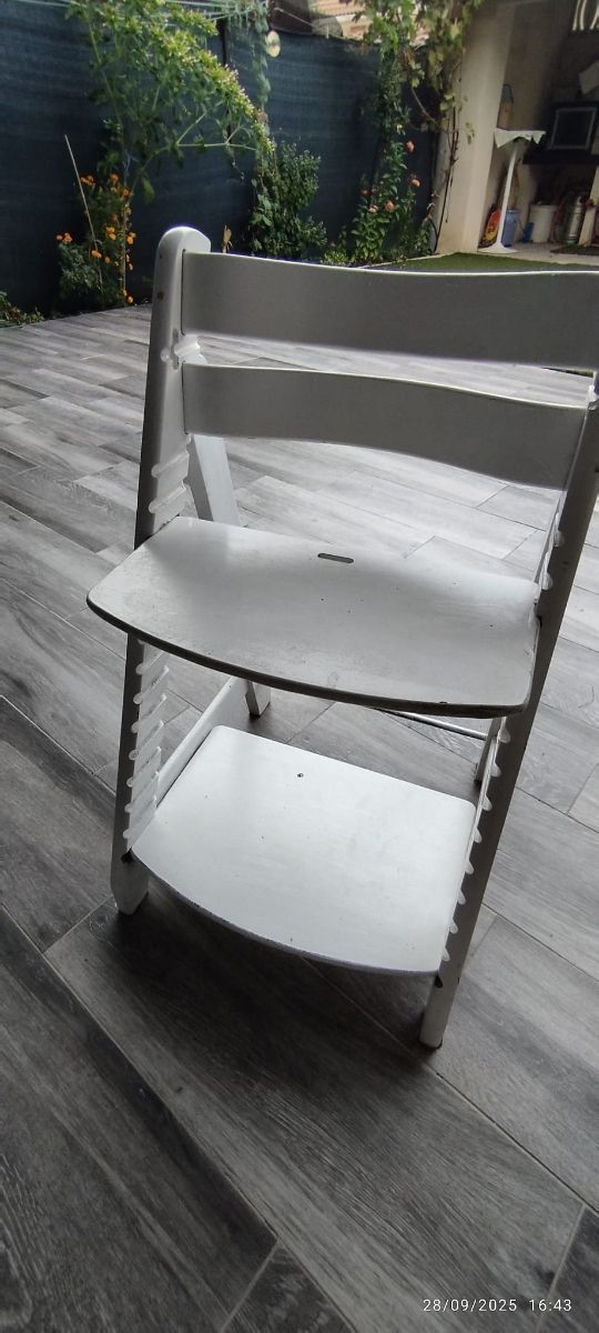 Silla alta bebé ajustable