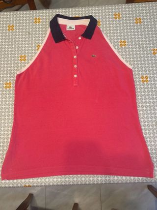 Polo Lacoste rosa