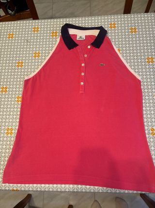 Polo Lacoste rosa