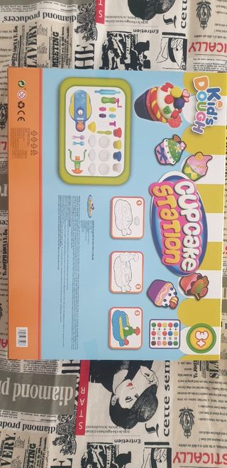 Kid's Dough Cupcake Station