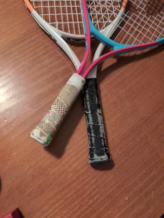 Raquetas infantiles con funda