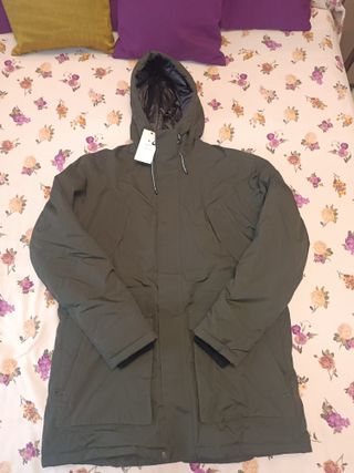 Chaqueta Parka Jack & Jones Talla XXL Verde