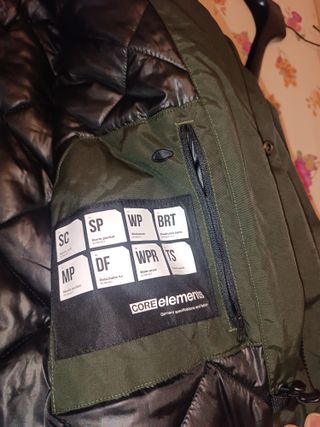 Chaqueta Parka Jack & Jones Talla XXL Verde