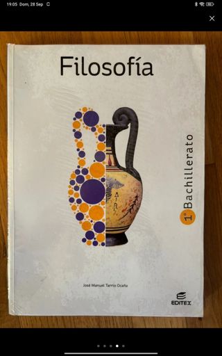 Libro de filosofía de 1° de bachillerato
