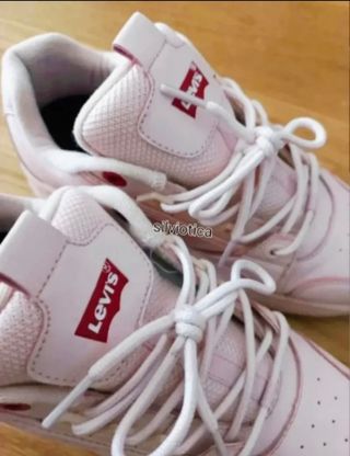 Zapatillas Levi's Rosas y Rojas Talla 38
