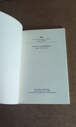 Oxford Bookworms Library: Level 4:: Death of an...