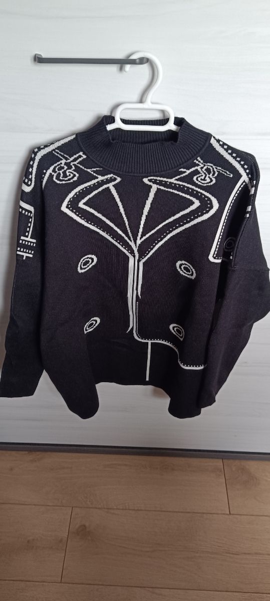 Jersey de punto multicolor