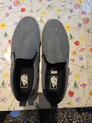 Vans niño gris talla 38