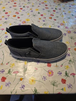 Vans niño gris talla 38