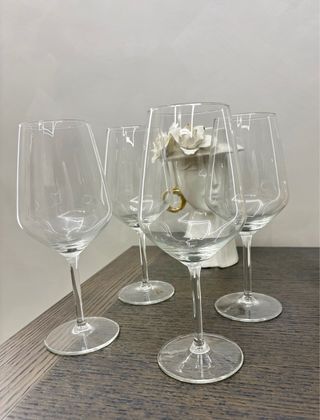 Calici Bialetti in vetro trasparenti