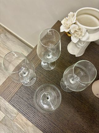 Calici Bialetti in vetro trasparenti