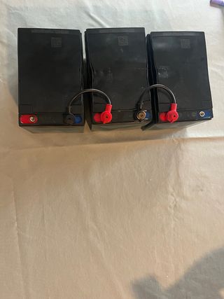 Lote 3 Baterías Selladas 12V