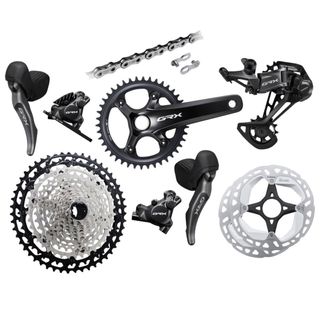 Grupo Shimano GRX 12v 1x12 Completo. Despiece