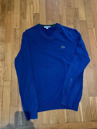 Jersey Lacoste Azul Hombre