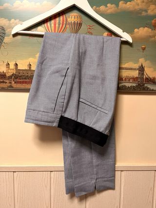 Pantalón recto mujer 