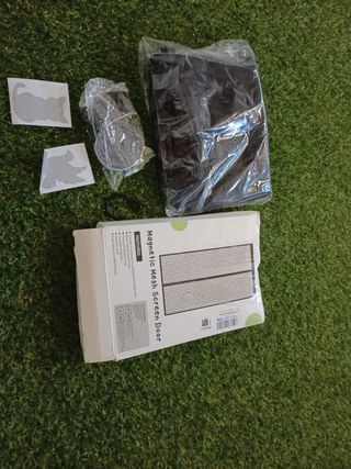 Mosquitera magnética para puerta