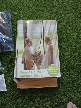 Mosquitera magnética para puerta