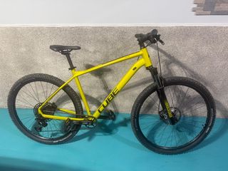 MTB Cube 29 Talla L Verde Lima