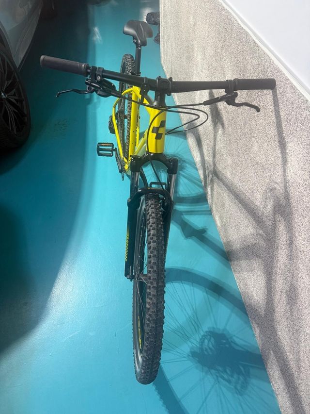 MTB Cube 29 Talla L Verde Lima