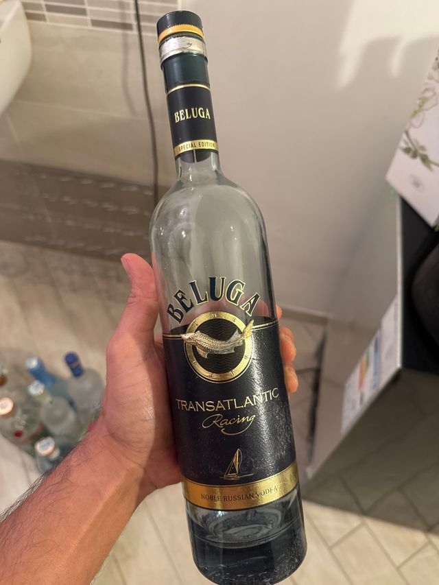 Bottiglia da collezione Beluga Transatlantic VUOTA